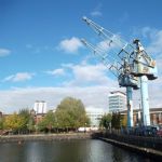 Salford Quays Cranes 